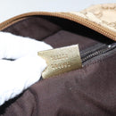 GUCCI GG Canvas Sherry Line Tote Bag Gold Pink Silver 131231 Auth ki5011-21