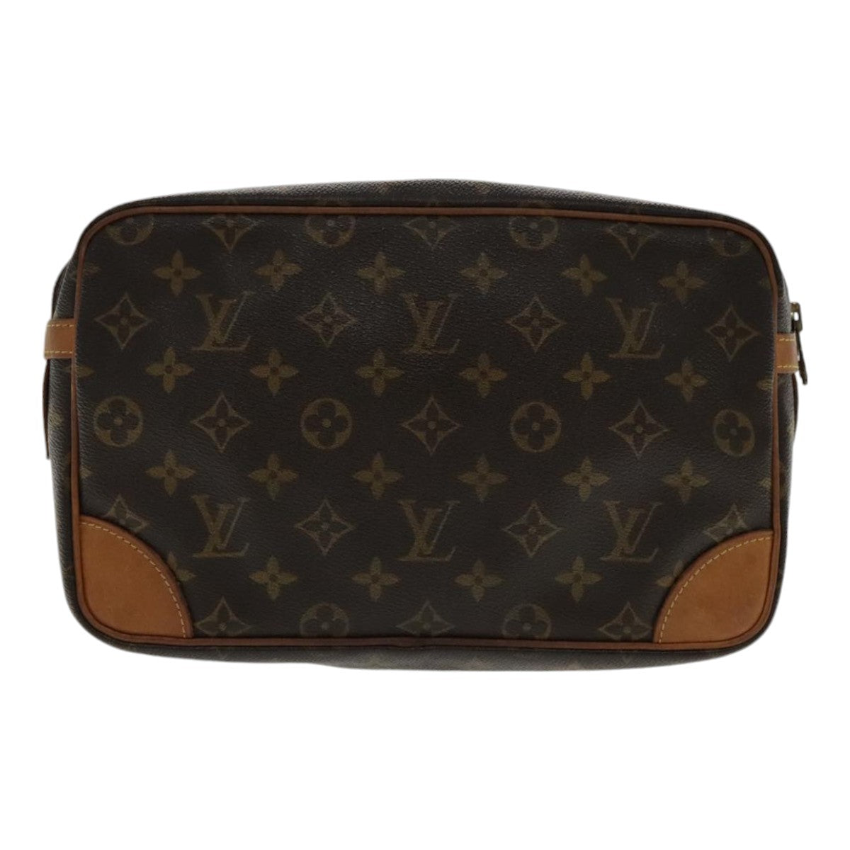 LOUIS VUITTON Monogram Compiegne 28 Clutch Bag M51845 LV Auth ki5021 - 0