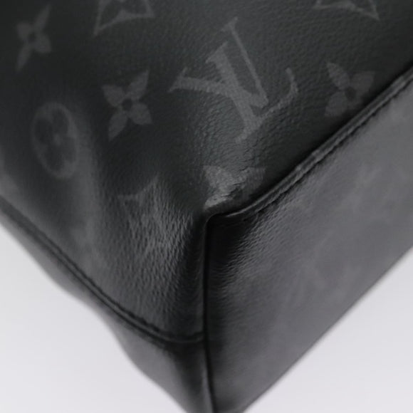 LOUIS VUITTON Monogram Eclipse Explorer Business Bag M40566 LV Auth ki5025AM