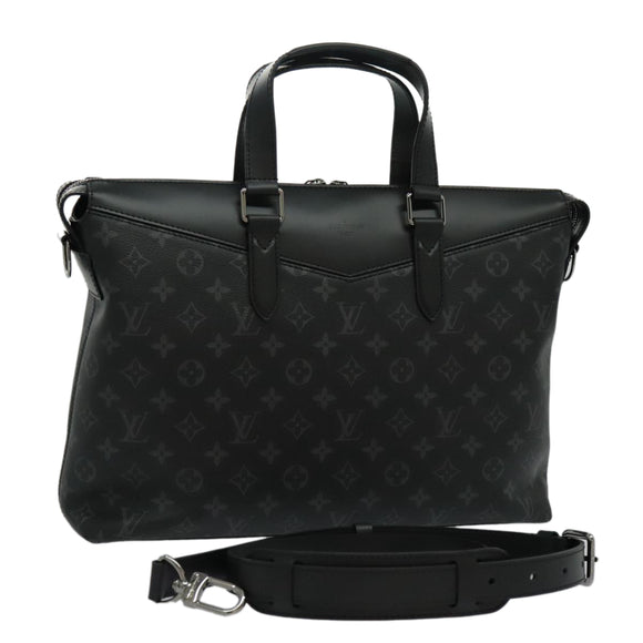 LOUIS VUITTON Monogram Eclipse Explorer Business Bag M40566 LV Auth ki5025AM