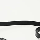 Salvatore Ferragamo Gancini Shoulder Bag Patent 2way Black Gold Auth ki5031-9