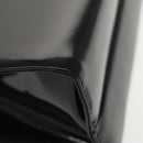 Salvatore Ferragamo Gancini Shoulder Bag Patent 2way Black Gold Auth ki5031-17