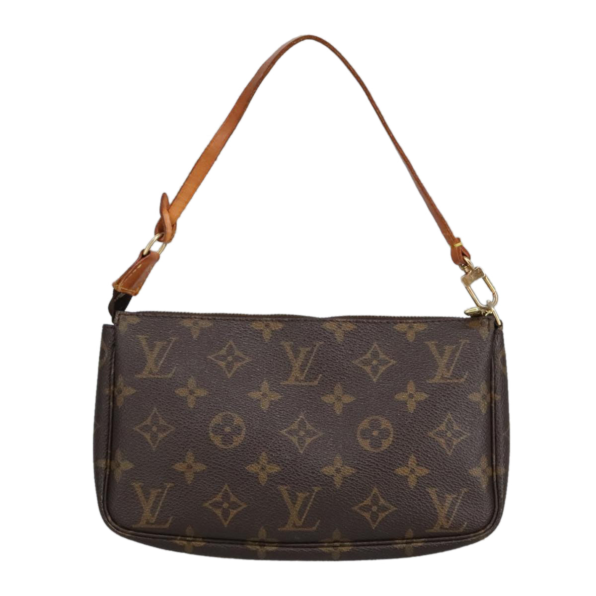 LOUIS VUITTON Monogram Pochette Accessoires Pouch M51980 LV Auth ki5077 - 0