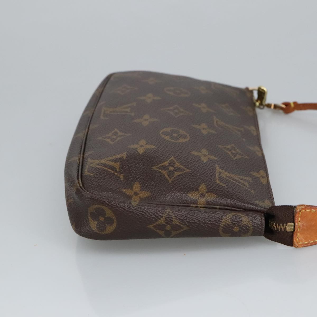 LOUIS VUITTON Monogram Pochette Accessoires Pouch M51980 LV Auth ki5077