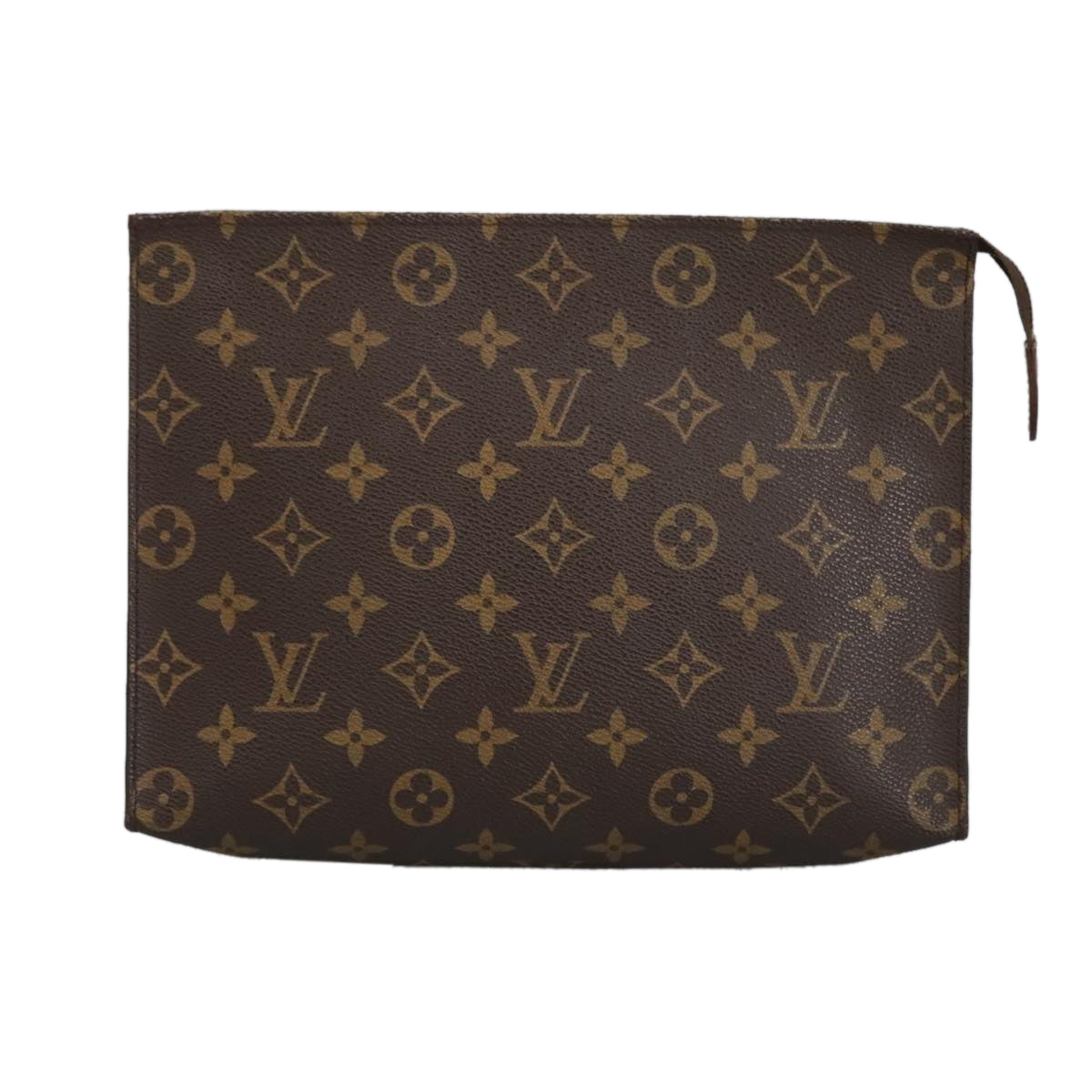 LOUIS VUITTON Monogram Poche Toilette 26 Pouch M47542 LV Auth ki5082