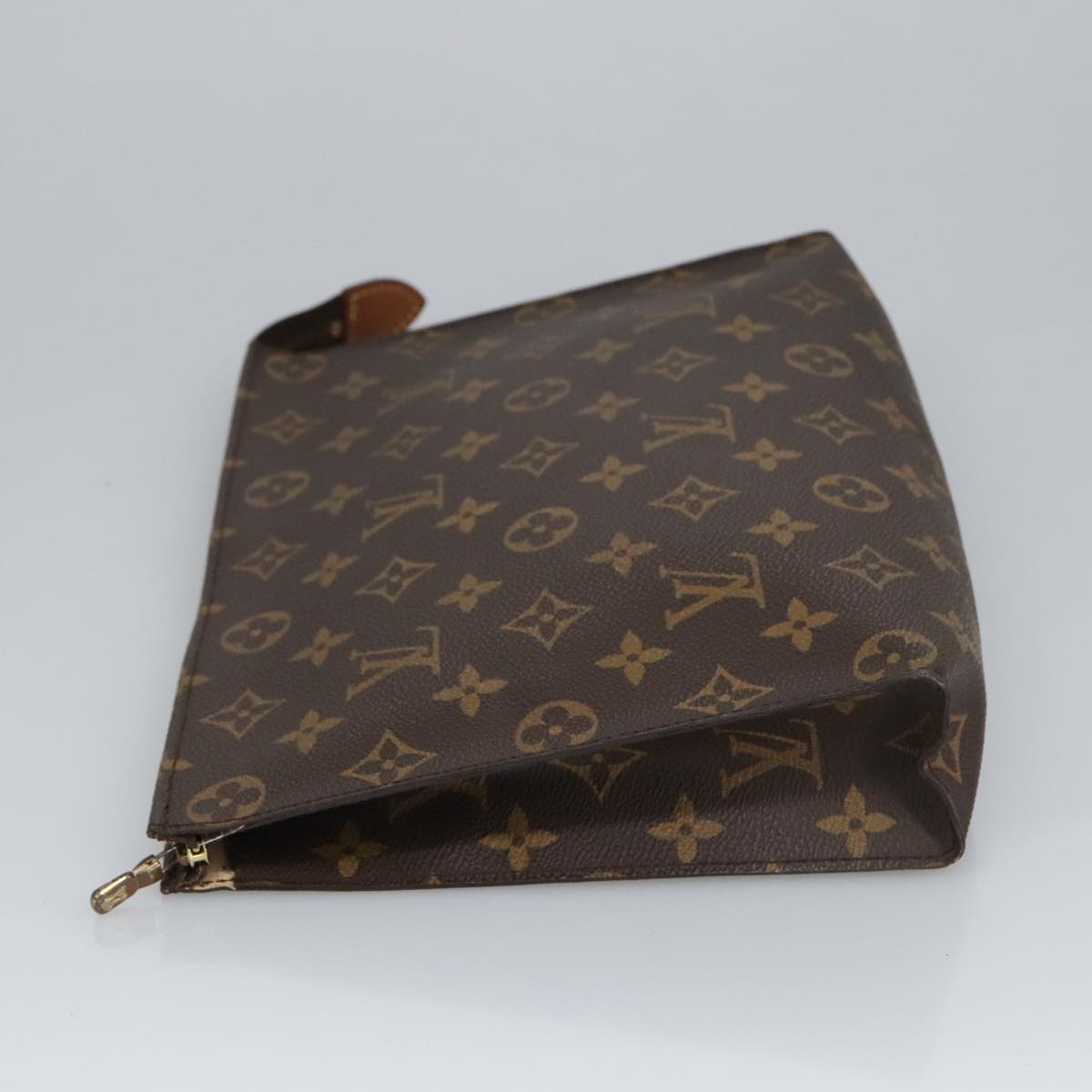 LOUIS VUITTON Monogram Poche Toilette 26 Pouch M47542 LV Auth ki5082