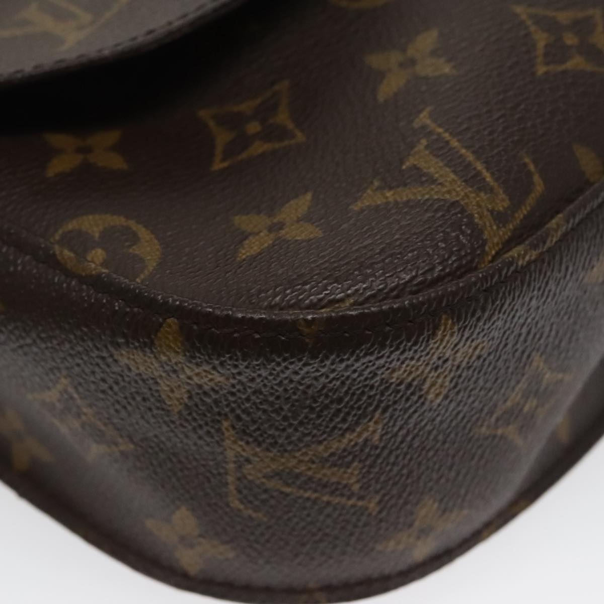 LOUIS VUITTON Monogram Saint Cloud GM Shoulder Bag M51242 LV Auth ki5090