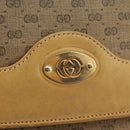 GUCCI Micro GG Supreme Shoulder Bag PVC Beige Gold 004 106 0024 Auth ki5097-19