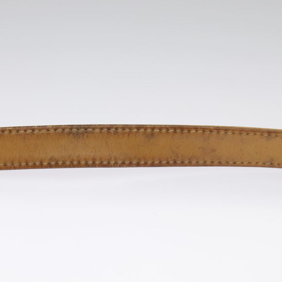 GUCCI Micro GG Supreme Shoulder Bag PVC Beige Gold 004 106 0024 Auth ki5097