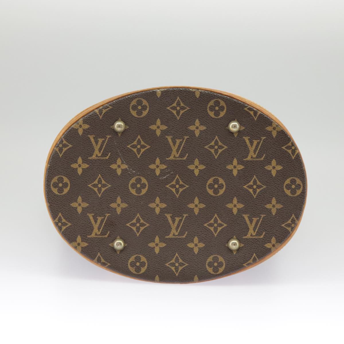 LOUIS VUITTON Monogram Bucket GM Shoulder Bag M42236 LV Auth ki5108