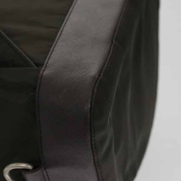 PRADA Backpack Nylon Khaki Auth ki5121