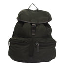 PRADA Backpack Nylon Khaki Auth ki5121-13