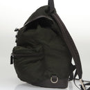 PRADA Backpack Nylon Khaki Auth ki5121-3