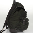 PRADA Backpack Nylon Khaki Auth ki5121-4