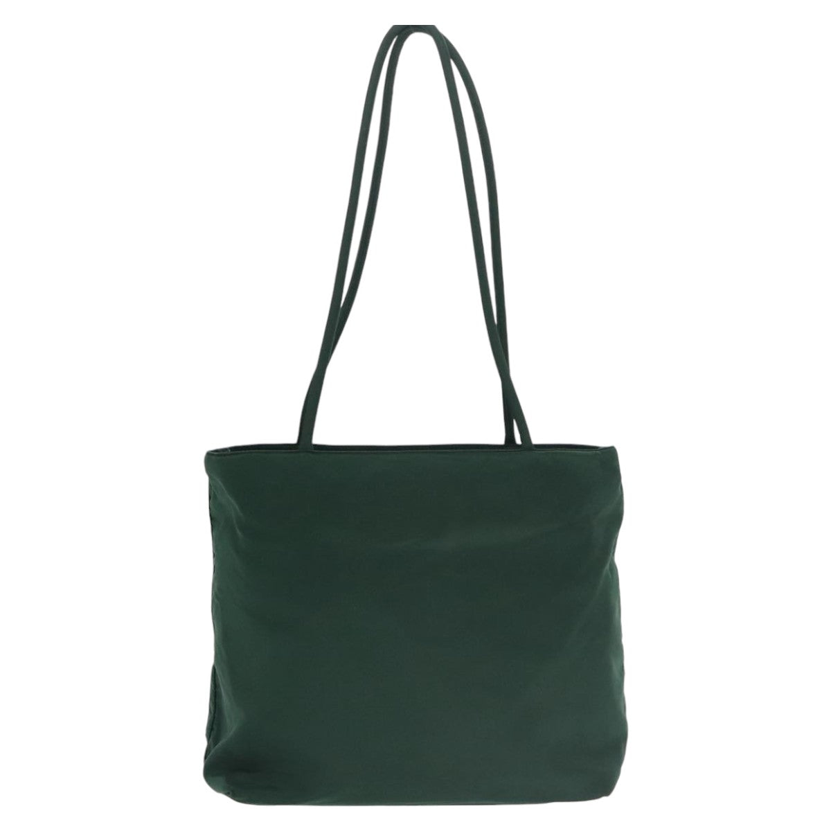 PRADA Tote Bag Nylon Green Auth ki5130