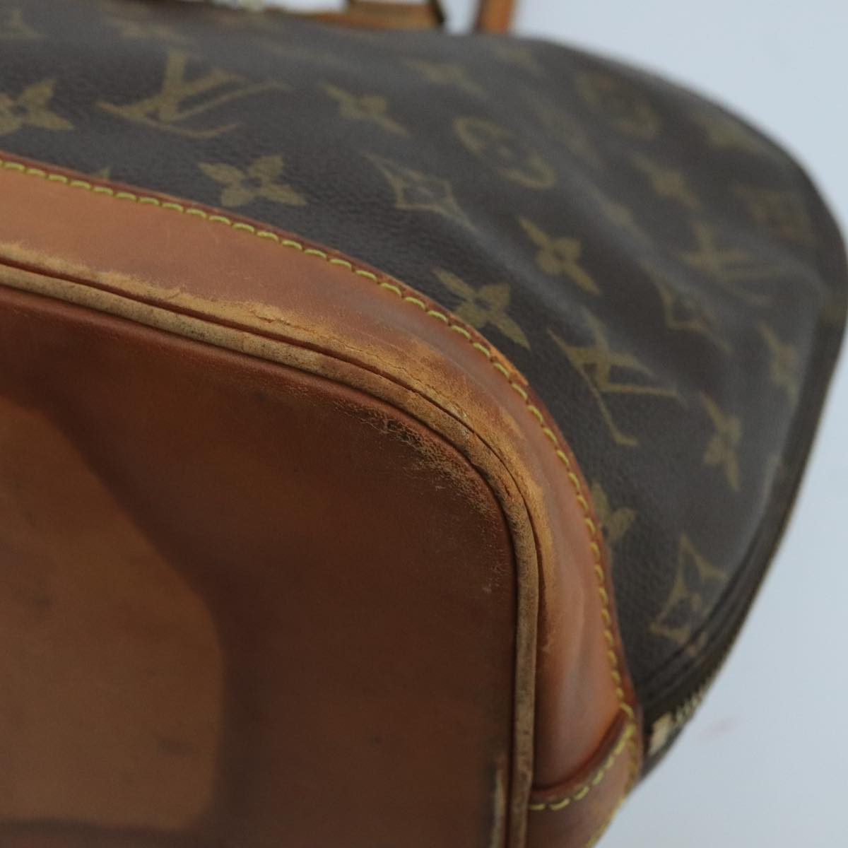 LOUIS VUITTON Monogram Alma Hand Bag M51130 LV Auth ki5133