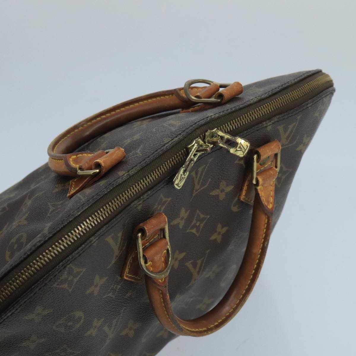 LOUIS VUITTON Monogram Alma Hand Bag M51130 LV Auth ki5133