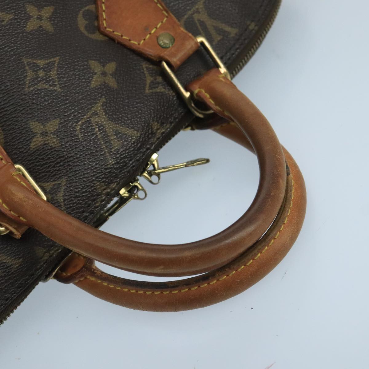 LOUIS VUITTON Monogram Alma Hand Bag M51130 LV Auth ki5133