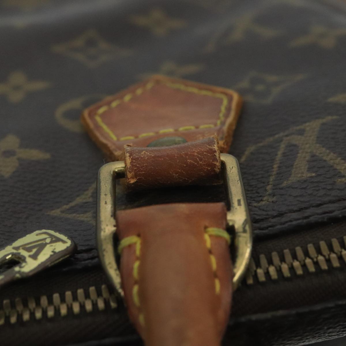 LOUIS VUITTON Monogram Alma Hand Bag M51130 LV Auth ki5133