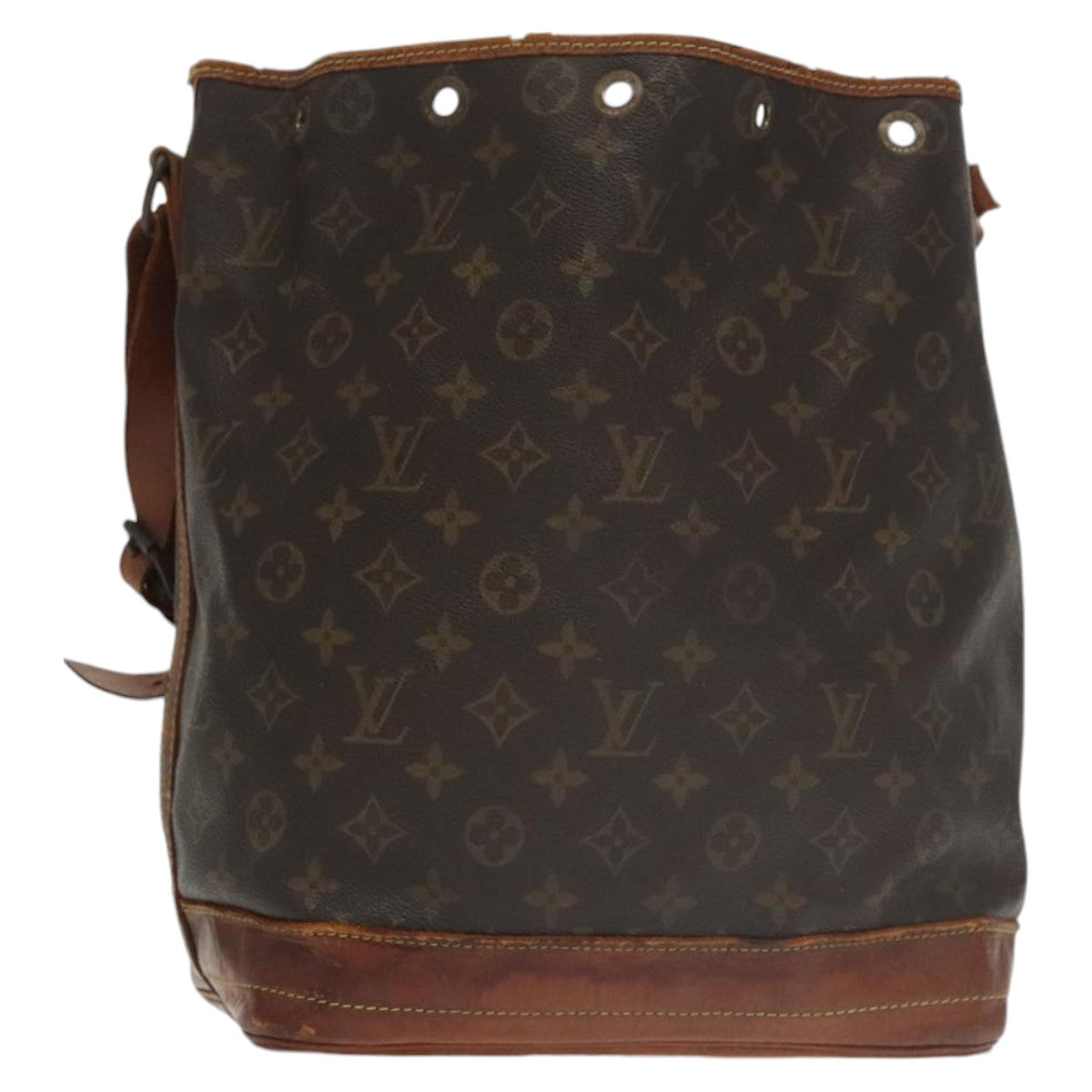 LOUIS VUITTON Monogram Noe Shoulder Bag M42224 LV Auth ki5147