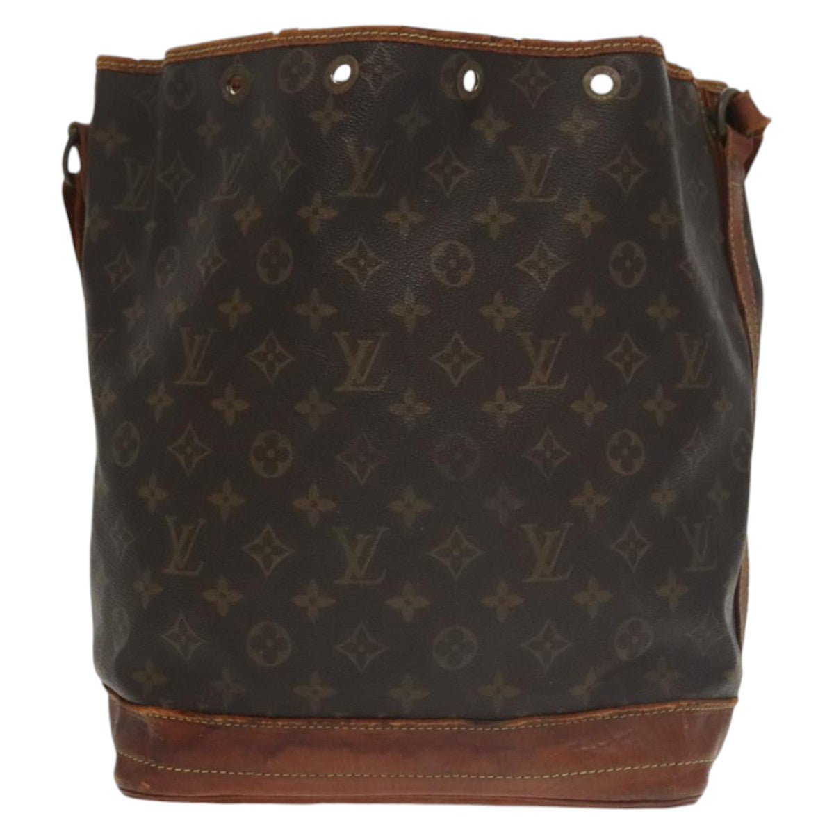 LOUIS VUITTON Monogram Noe Shoulder Bag M42224 LV Auth ki5147