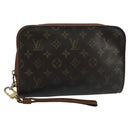 LOUIS VUITTON Monogram Orsay Clutch Bag M51790 LV Auth ki5157-1