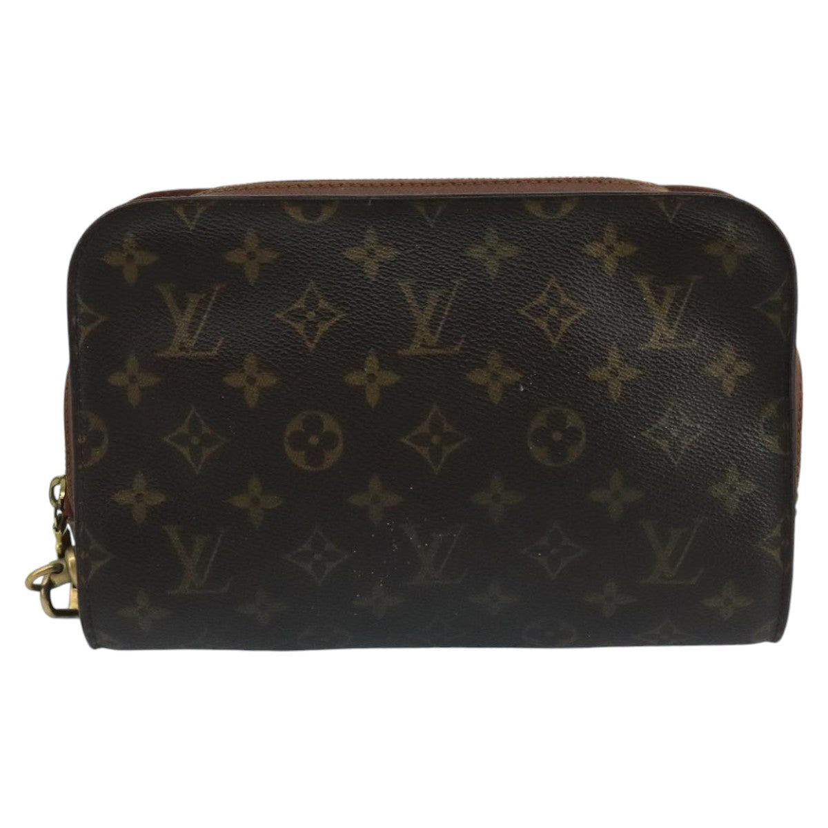 LOUIS VUITTON Monogram Orsay Clutch Bag M51790 LV Auth ki5157