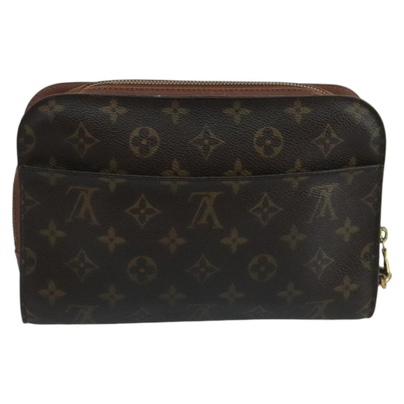 LOUIS VUITTON Monogram Orsay Clutch Bag M51790 LV Auth ki5157