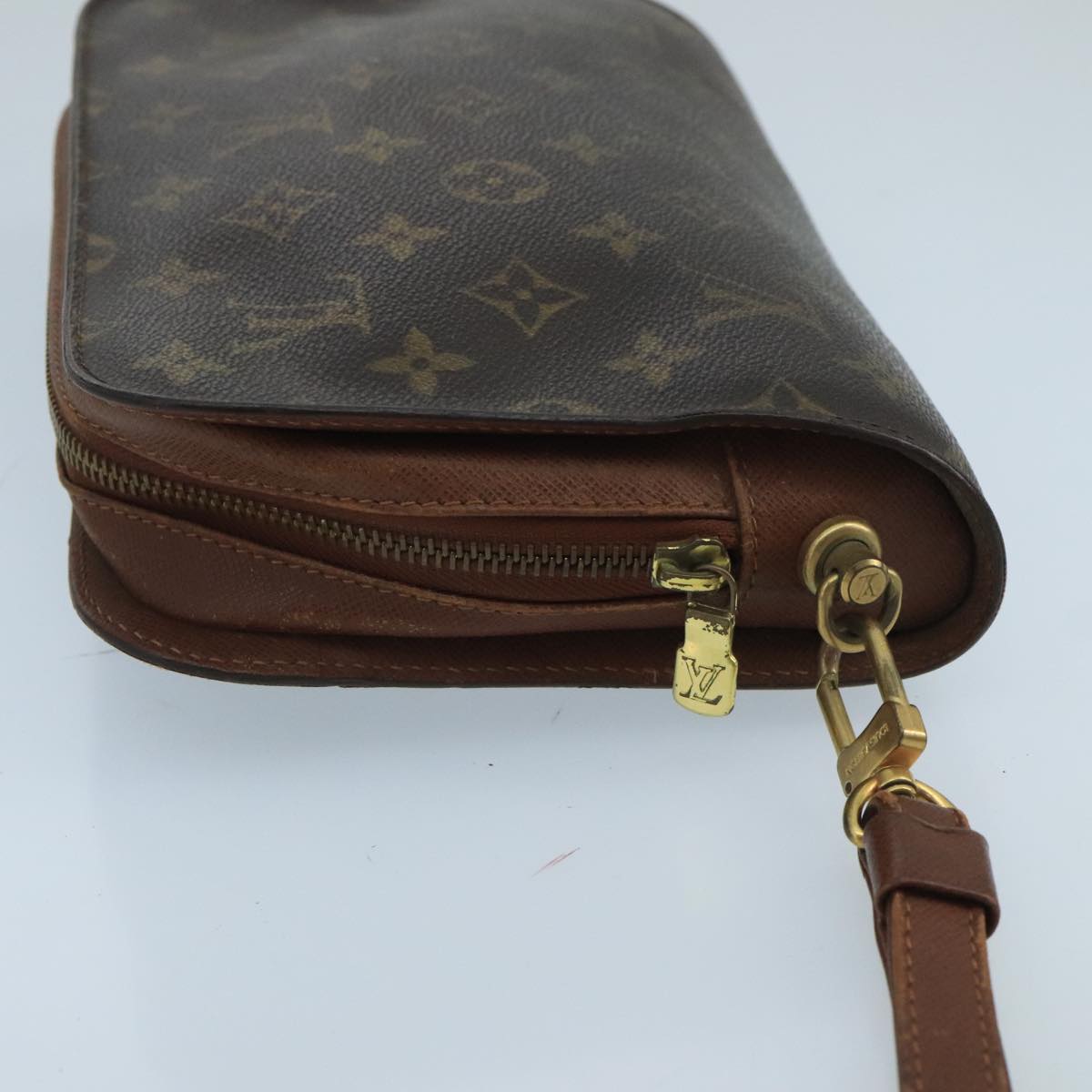 LOUIS VUITTON Monogram Orsay Clutch Bag M51790 LV Auth ki5157