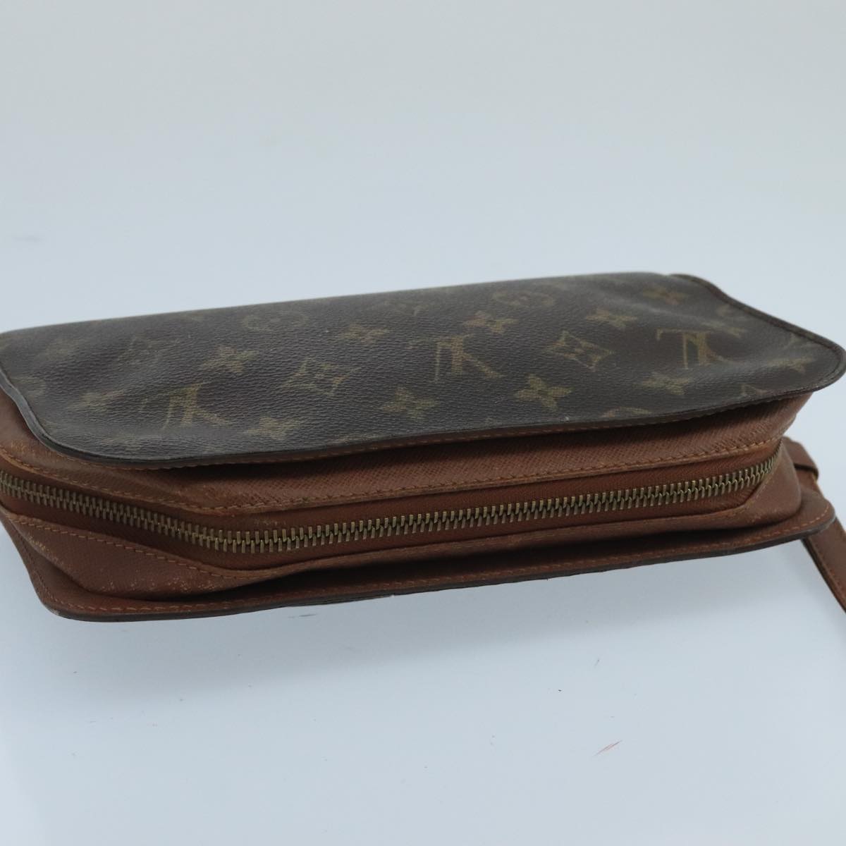 LOUIS VUITTON Monogram Orsay Clutch Bag M51790 LV Auth ki5157