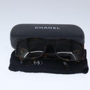 CHANEL Sunglasses plastic Brown CC Auth ki5159V-12