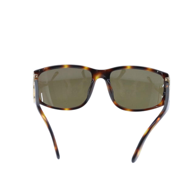 CHANEL Sunglasses plastic Brown CC Auth ki5159V