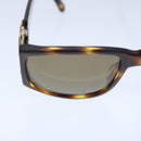 CHANEL Sunglasses plastic Brown CC Auth ki5159V-6