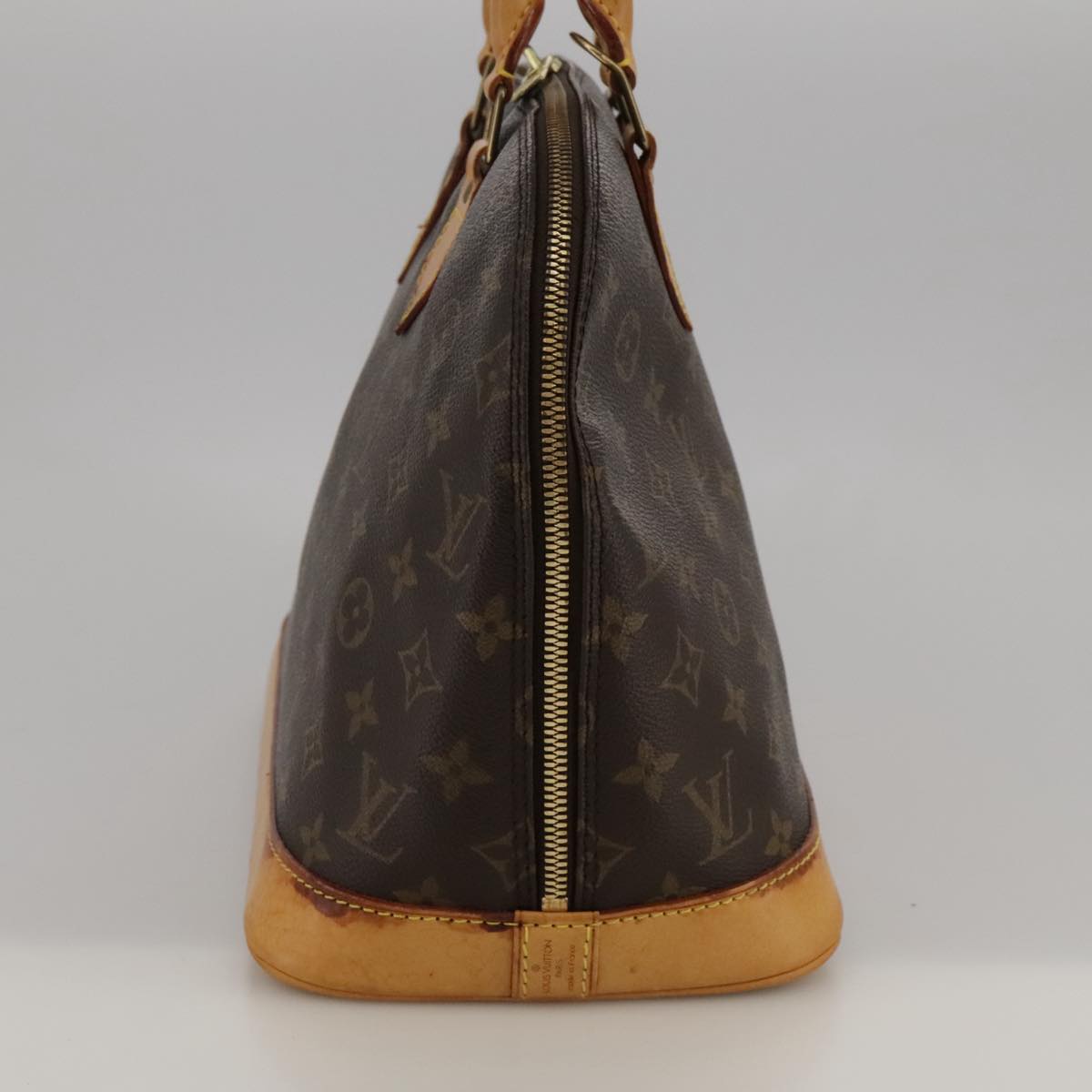 LOUIS VUITTON Monogram Alma Hand Bag M51130 LV Auth ki5181