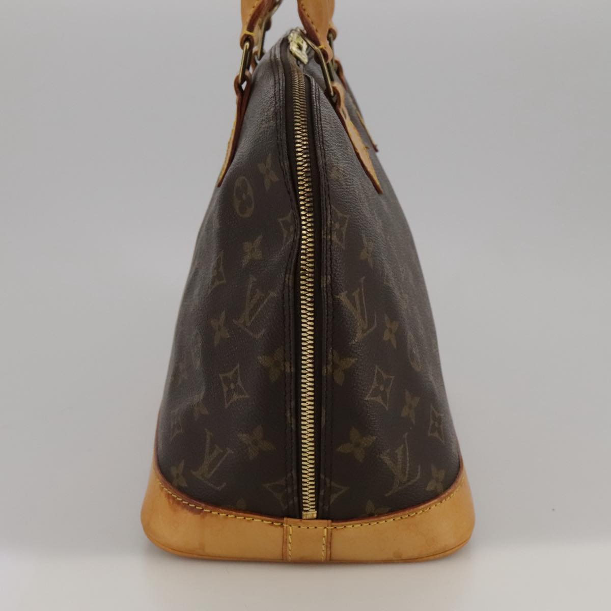 LOUIS VUITTON Monogram Alma Hand Bag M51130 LV Auth ki5181