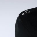 BALENCIAGA Hand Bag Suede 2way Black Silver 305572 Auth ki5224V-9