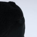 BALENCIAGA Hand Bag Suede 2way Black Silver 305572 Auth ki5224V-16