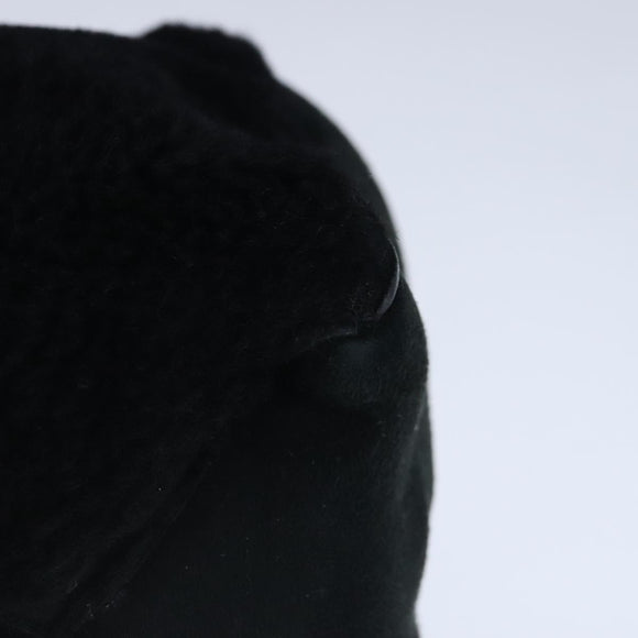 BALENCIAGA Hand Bag Suede 2way Black Silver 305572 Auth ki5224V