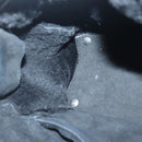 BALENCIAGA Hand Bag Suede 2way Black Silver 305572 Auth ki5224V-19