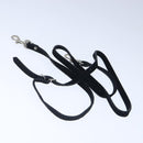 BALENCIAGA Hand Bag Suede 2way Black Silver 305572 Auth ki5224V-21