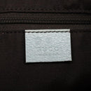 GUCCI GG Canvas Shoulder Bag Light Blue Gold 257246 Auth ki5234-17