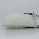 GUCCI GG Canvas Shoulder Bag Light Blue Gold 257246 Auth ki5234-3