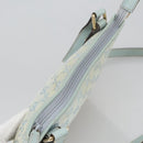 GUCCI GG Canvas Shoulder Bag Light Blue Gold 257246 Auth ki5234-6