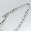 GUCCI GG Canvas Shoulder Bag Light Blue Gold 257246 Auth ki5234-8