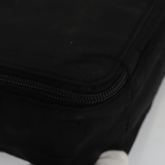 PRADA Hand Bag Nylon Black Auth ki5250