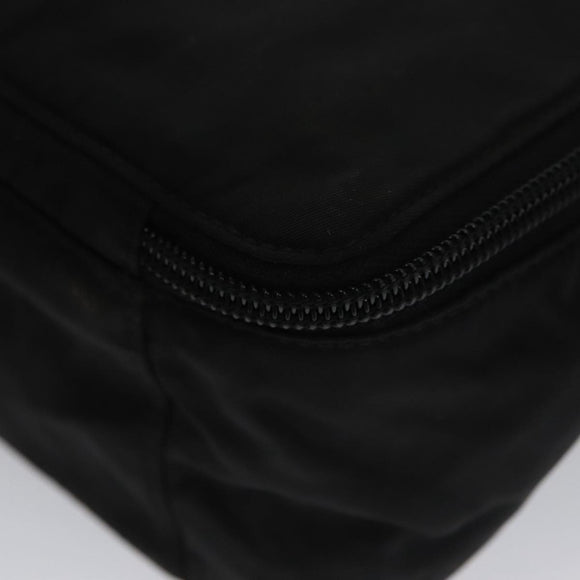 PRADA Hand Bag Nylon Black Auth ki5250