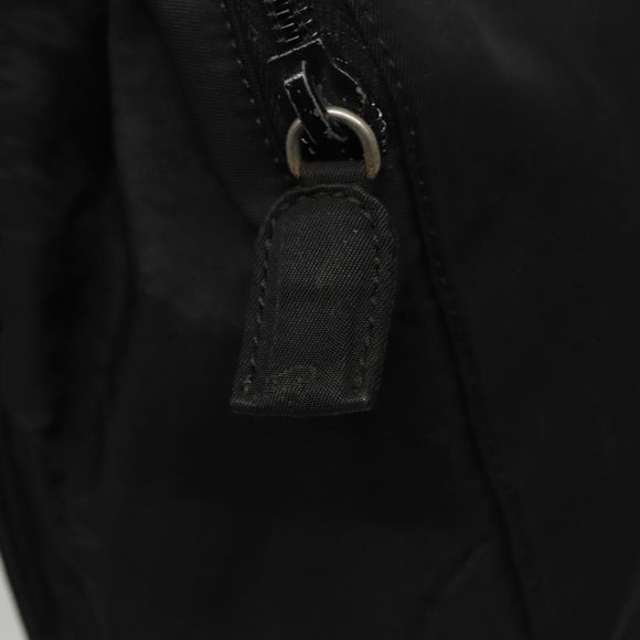 PRADA Hand Bag Nylon Black Auth ki5250