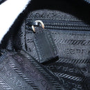 PRADA Hand Bag Nylon Black Auth ki5250-26