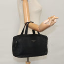 PRADA Hand Bag Nylon Black Auth ki5250-28