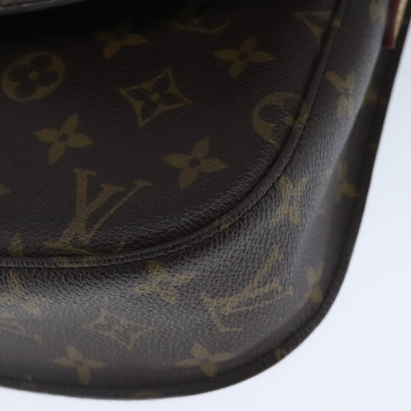 LOUIS VUITTON Monogram Saint Cloud GM Shoulder Bag M51242 LV Auth ki5258